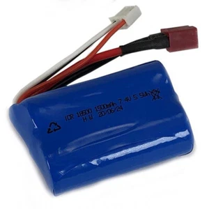 Blackzon Slyder Turbo FTX Tracer Brushless Battery Li-ion 7.4v 1300mah FTX9789 - Picture 1 of 1