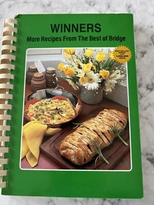 Winners More Recipes Cookbook From The Best Of Bridge Spiral Bound Vintage - Picture 1 of 10
