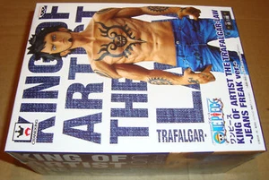 ONE PIECE KING OF ARTIST FIGURE THE TRAFALGAR LAW JEANS FREAK BLUE BANPRESTO - Imagen 1 de 8