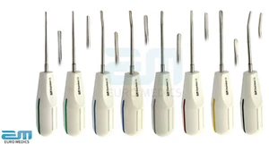 Dental Tooth Extracting Luxating Elevators 8 Pcs Proximato Oral Surgery Tools CE - Picture 1 of 12