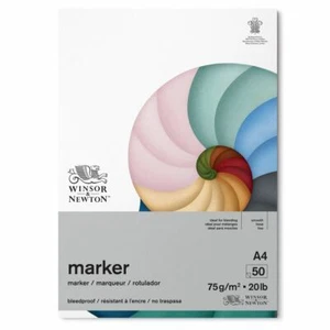 Winsor & Newton Bleed Proof Marker Paper Pad A4 - Picture 1 of 3