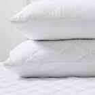 2X 4X Pack House Wife Quilted Pillow Cases Cover Protectors Anti Bugs Polycotton