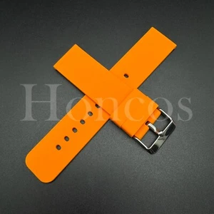 Correa de reloj de goma de liberación rápida 10 12 14 15 16 18 19 20 21 22 mm se adapta a Movado OG - Imagen 1 de 4