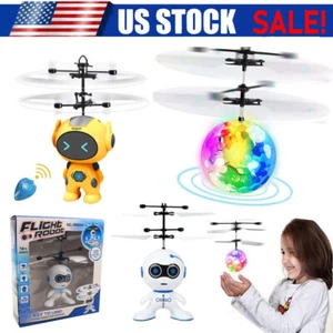 Children Toys for Boys Age 3 4 5 6 7 8 9 10 Year Old Kids Flying Robot MiniDrone - Picture 1 of 29