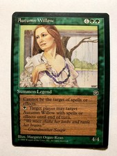 AUTUMN WILLOW Magic The Gathering Homelands MTG HP RESERVED LIST