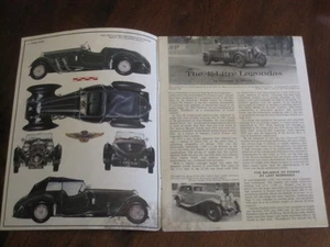 4 1/2 Litre LAGONDA illustrated 1966 booklet Profile 29 FREE POST AUSTRALIA - Picture 1 of 5