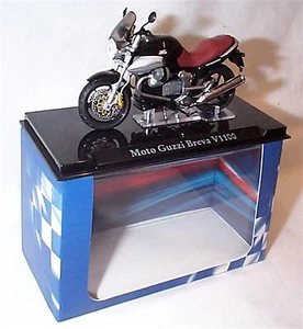 Moto Atlas Moto Guzzi Breva V110 Escala 1-24 Nueva en Estuche - Imagen 1 de 2