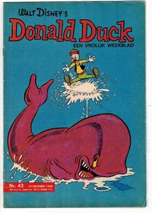DONALD DUCK #42 1968 DUTCH EDITION SILVER AGE NICE! - Picture 1 of 2