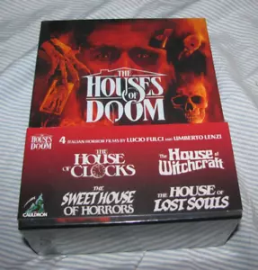 THE HOUSES OF DOOM Blu-Ray (LIMITED EDITION BOX SET) Cauldron /Lucio Fulci - Picture 1 of 4