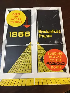 1966 Wonder Bread & Decca Advertising Display Brochure, Merchandising - Picture 1 of 3