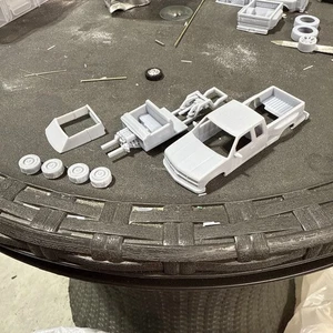 1/64 3D Printed Chevy 1500 Lowrider - Picture 1 of 8