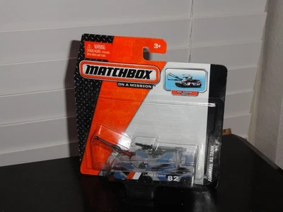 MATCHBOX 2013 ON A MISSION REAL WORKING PARTS ABRAMS A1 TANK DIECAST VEHICLE - Image 1 of 4