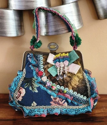 SASHA ИЗ НЬЮ-ЙОРКА ПАРЧИ РАМКА ДАМСКАЯ СУМКА - Изображение 1 из 4