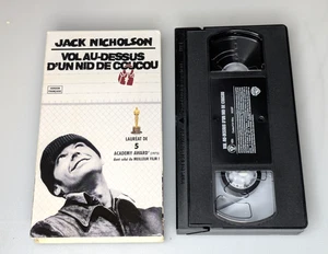 Vol Au-dessus d'un nid de coucou (1975)VHS TAPE - FRENCH - TESTED Jack Nicholson - Picture 1 of 5
