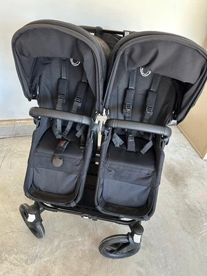 Bugaboo Donkey 5 twin / negro / excelente estado Foto 1 de 4
