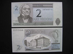 ESTONIA 2 Krooni 2007 (P85b) UNC - Picture 1 of 1