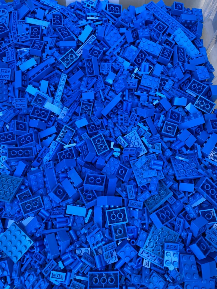 Nuevo lote a granel de piezas y piezas de ladrillos LEGO - Selecciona tu color - 100 piezas aleatorias Foto 1 de 1