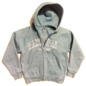 S Size Small Boys Hoodie Mackinac Island Blue Michigan Tourist Destination - Picture 1 of 1