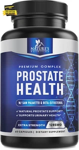 Prostate Supplements for Men - Support Supplement Complex with Saw Palmetto, Bet - Picture 1 of 9