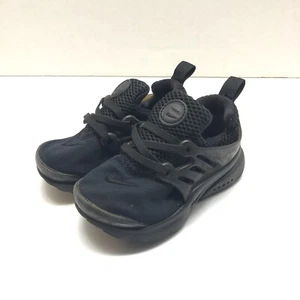 Nike Little Presto Talla 8C Niño Pequeño Zapatos Tenis Triple Negro Sin Caja - Imagen 1 de 12