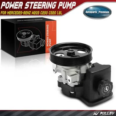 Bomba de dirección asistida con polea para Mercedes-Benz W203 C230 C320 1,8 L 2003-2005 Foto 1 de 4