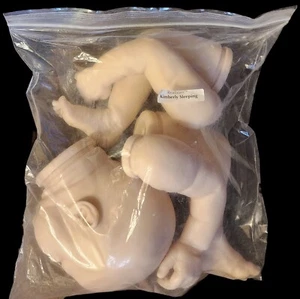 Realborn Kimberly Sleeping 20” Bountiful Baby Kit Unpainted Reborn Doll Asleep - Picture 1 of 17