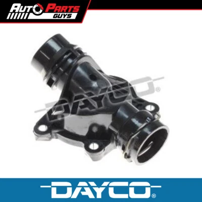 Dayco Thermostat Housing fits BMW 2.0L 3.0L M47 M57 03 - 10 | DT247D - Image 1 of 3