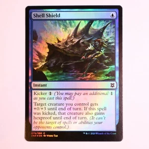 MTG Blue - Shell Shield - FOIL - 079 - Zendikar Rising - Instant - Picture 1 of 1