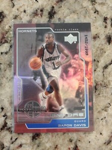 Baron Davis 1999-00 Upper Deck Encore Rookie Class RC SP /1999 #93 Hornets