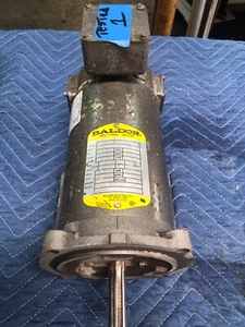 BALDOR INDUSTRIAL MOTOR DIRECT CURRENT CDP3320, DC Electric Motor 1/3HP, 1750RPM - Foto 1 di 3
