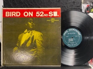 CHARLIE PARKER Bird On 52nd St. Original 1957 Press JWS 501 Vinyl avg VG Rare - Picture 1 of 6