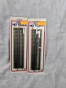Ho Track Scale 9" Straight Train Track 08600 2 Pack New Sealed Toys R Us - Picture 1 of 7