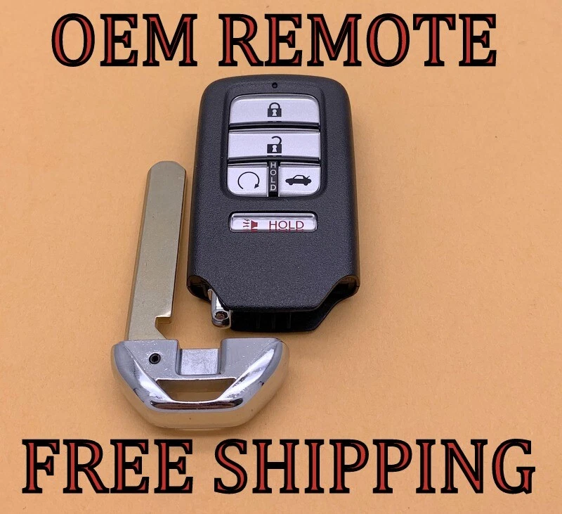 OEM 18-22 HONDA ACUERDO LX EX HÍBRIDO LLAVE INTELIGENTE MANDO A DISTANCIA DE PROXIMIDAD 72147-TWA-A11 Foto 1 de 3