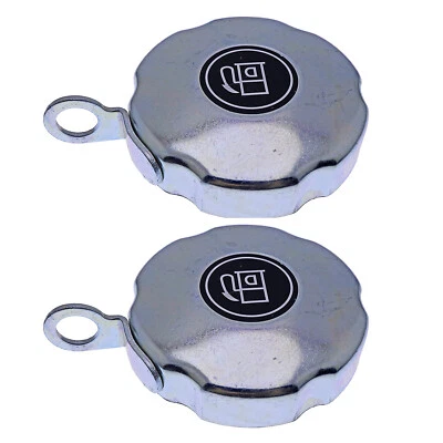 2 Pcs Locking Fuel Cap 87335469 for New Holland U80C Case 580L 580M 580 L 580SL - Image 1 of 4
