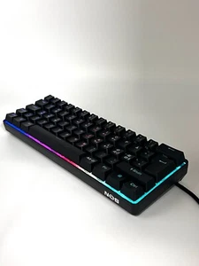 Used Original NOS K200 Membrane Mini Gaming Black Wired USB QWERTY Keyboard - Picture 1 of 8
