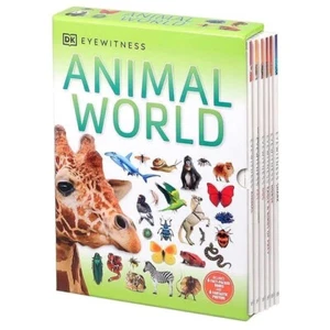 DK Eyewitness Animal World Box Set 6 Books and 6 Posters New - Picture 1 of 18