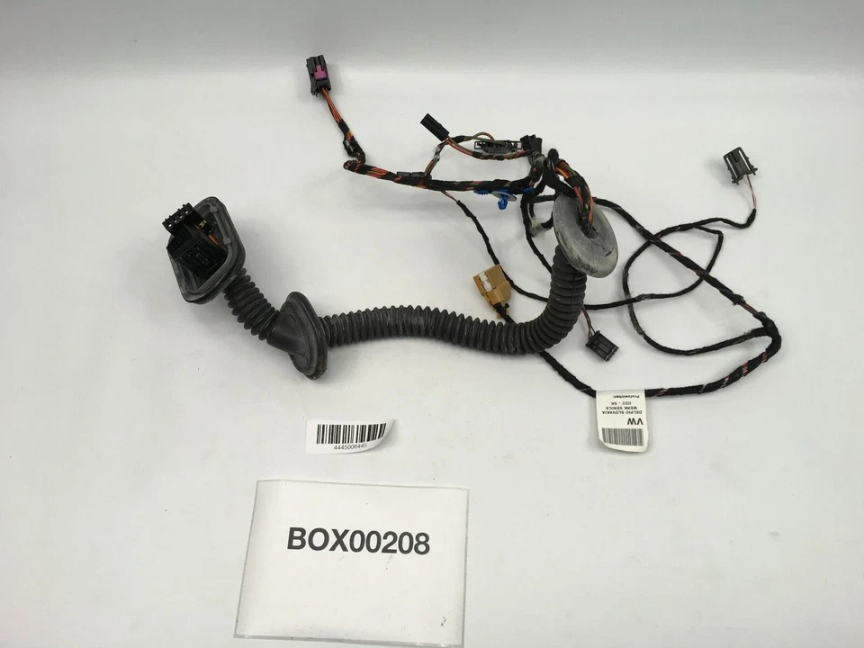 2005 VOLKSWAGEN TOUAREG CHICOTE DE FIOS PORTA LATERAL DIREITA TRASEIRA DO PASSAGEIRO FABRICANTE DE EQUIPAMENTO ORIGINAL+ - Imagem 1 de 4