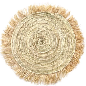 Boho Style Teppich Wanddeko Rund Silva 80cm - Bild 1 von 3