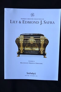 PROPERTY FROM COLLECTION LILY & EDMOND J. SAFRA NEW YORK VOL II SOTHEBYS 2005 - Picture 1 of 20