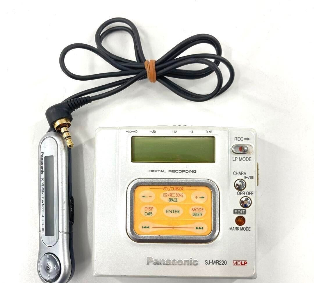 Panasonic SJ-MJ80 MDプレーヤー 0368