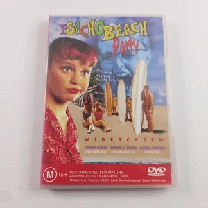 Psycho Beach Party DVD 2000 M PAL Region 4 Horror Slasher - Thomas Gibson, MA15+ - Picture 1 of 10