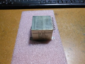 ITT MULTIPLE CAPACITOR 100VDC # 666193-655 NSN: 5910-00-034-5058  # EP-32980 - Picture 1 of 8