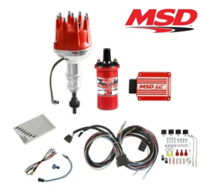 MSD Pro-Billet Ignition Kit with Distributor/Box/Coil For 62-01 Ford Small Block - Picture 1 of 1