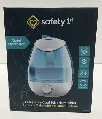 Safety 1st Filter Free Cool Mist Humidifier, Blue - Image 1 of 4