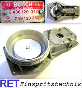 Luftmengenmesser Stauscheibe BOSCH 0438120047 VW Golf 1 GTI 049133353F - Picture 1 of 3