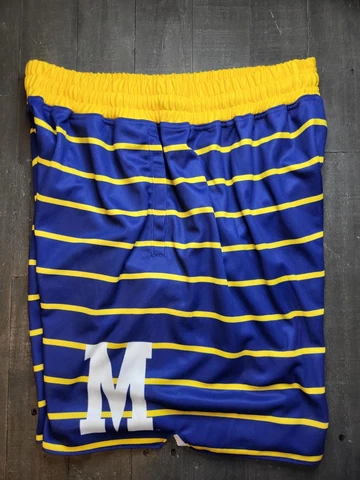 19NINE Marquette Game Short (1972-73 Season) Size XL RIVERS WORN 1X AUTHENTIC Cover