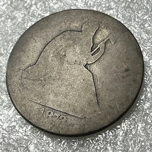 1872-CC SEATED LIBERTY HALF - Picture 1 of 12