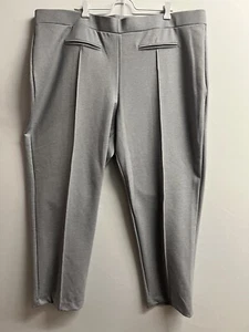 Ruby Rd. Pull On Ponte Pant Size 3X Slate Gray Women's NWOT - Picture 1 of 5