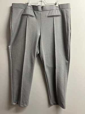 Ruby Rd. Pull On Ponte Pant Size 3X Slate Gray Women's NWOT - Image 1 of 4