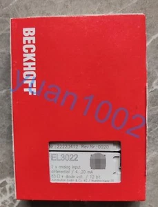 New BECKHOFF EL3022 Programmable Logic Controller Module Fast FedEx or DHL - Picture 1 of 4